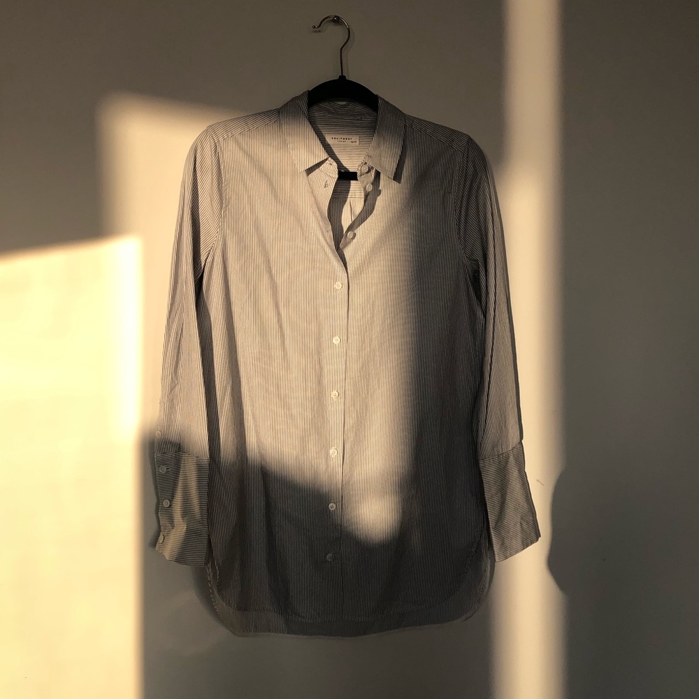 Equipment Stripe Button Down Shirt